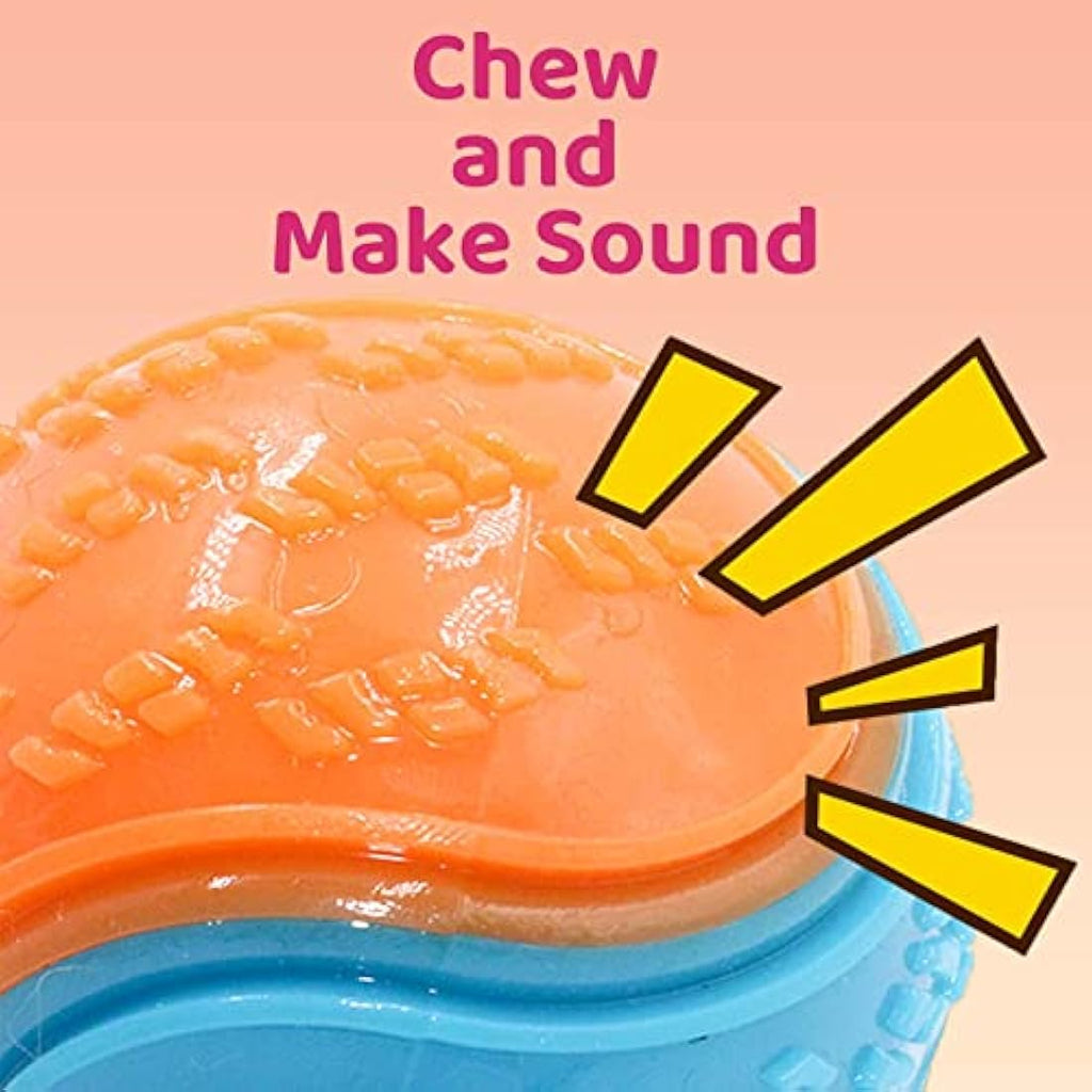 Squeaky Dog Ball 3-Pack | Interactive Teeth Cleaning Toys
