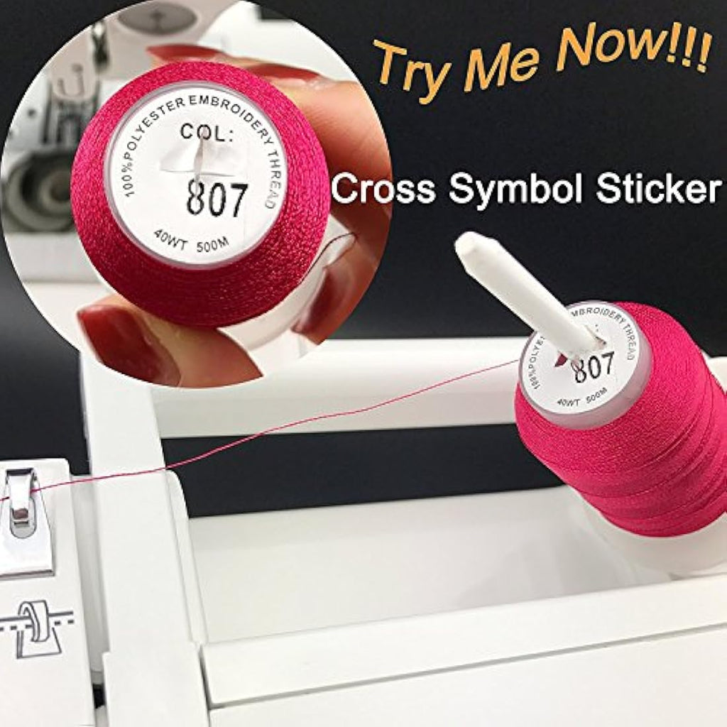 New brothreads 63 Brother Colors Polyester Machine Embroidery Thread Kit