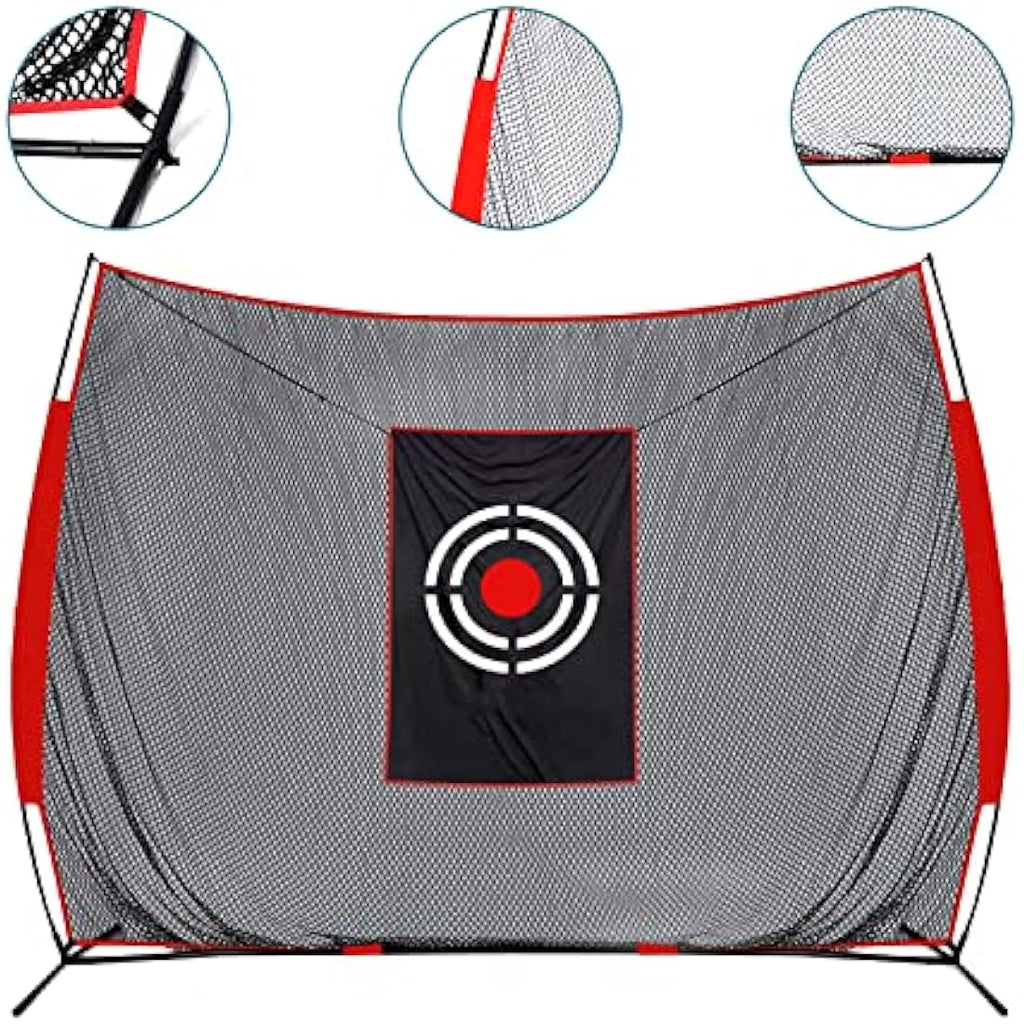 Kapler 10x8FT Golf Practice Net | Portable Hitting & Driving Net
