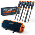 Presch 6-Piece Metal and Wood File Set | Carbon Steel Hand Tools