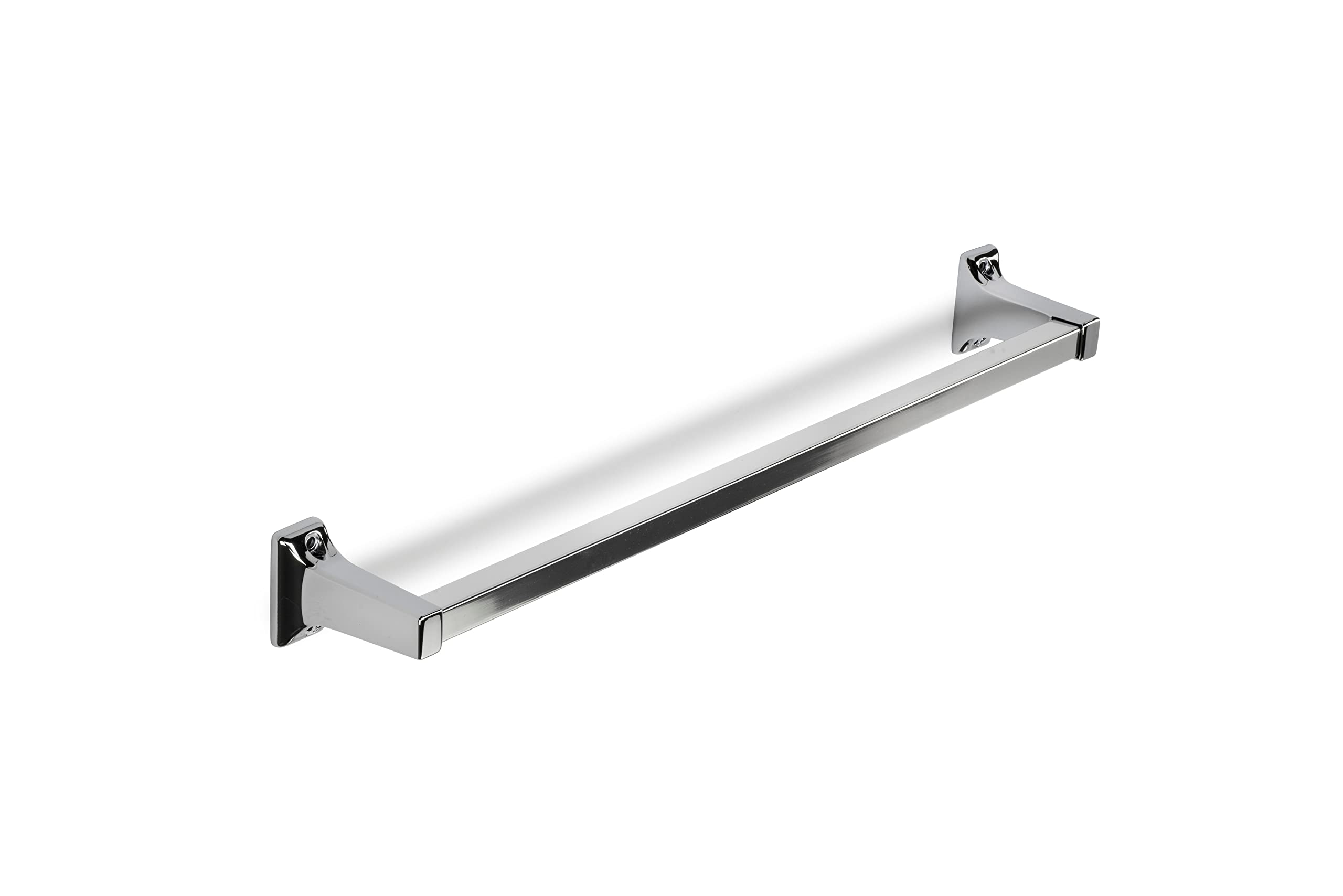 Croydex Sutton Towel Bar – Chrome Plated Zinc Alloy Bathroom Rail