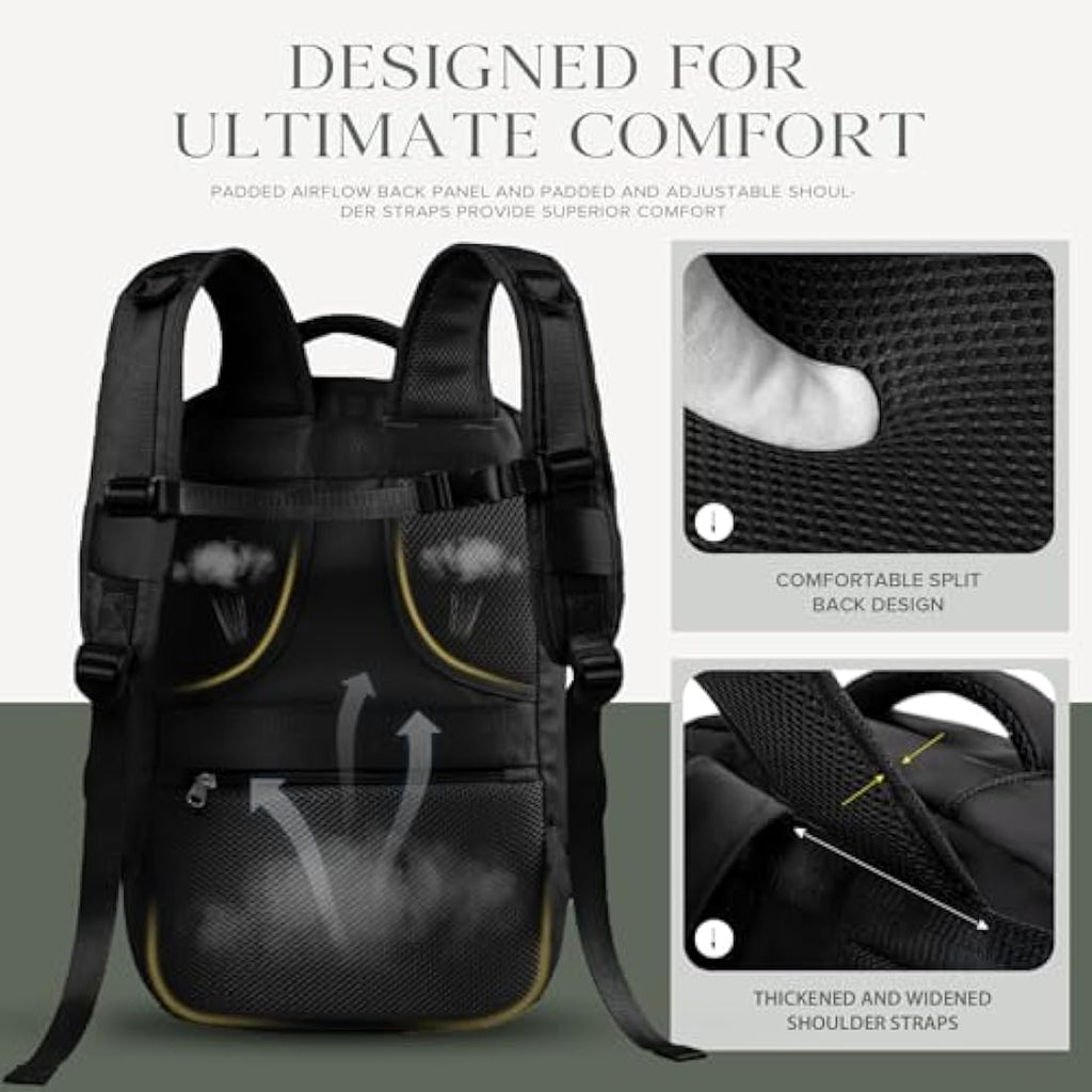 Jolof Store 20L Underseat Cabin Bag – 40x20x25cm Ryanair Travel Backpack