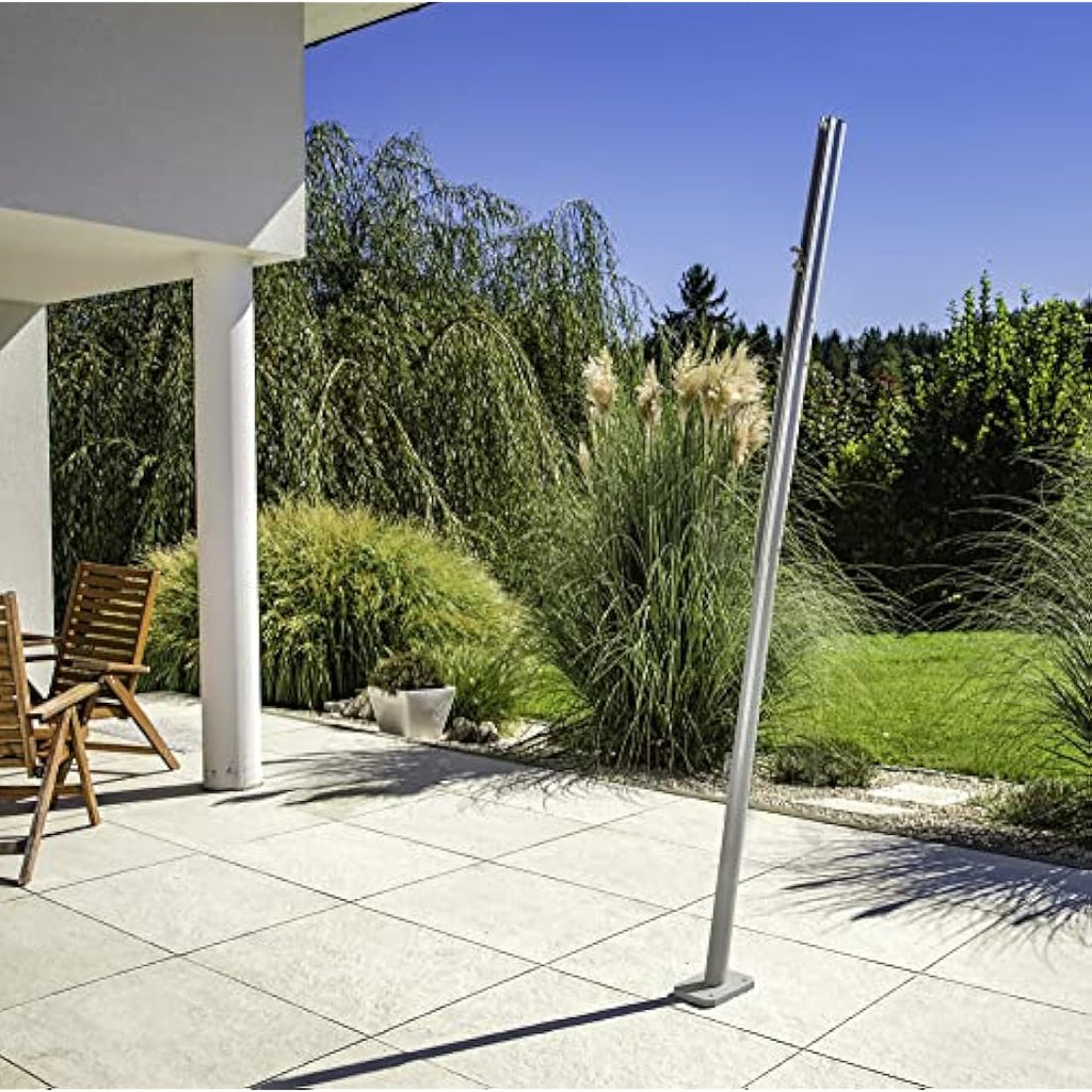 Windhager Sun Sail Pole | Adjustable Rustproof Aluminium Mast 242.5cm
