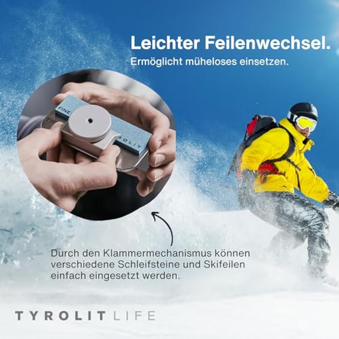 Tyrolit 88° Stainless Steel Ski and Snowboard Edge Sharpening Angle