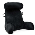 Mingfuxin Reading Pillow | Velvet Bed Backrest with Neck and Arm Support