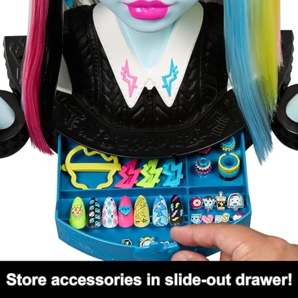 Monster High Frankie Stein Styling Head Doll - Hair Styling Toy Gift