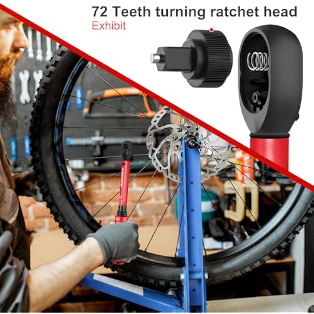 ATsafepro 1/4" Bike Torque Wrench Set | 3-25Nm High Precision Spanner