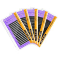 NAGARAKU Classic Eyelash Extensions | Matte Black Soft Single Lashes