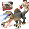 FRUSE Remote Control Spinosaurus – RC Dinosaur Robot with Mist & Light