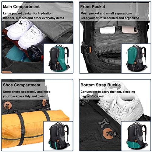 G4Free 50L Hiking Backpack | Waterproof Mountaineering Travel Rucksack