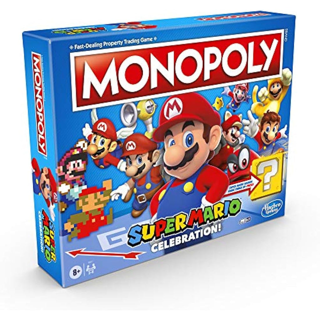 Monopoly Super Mario Celebration Board Game with Video Game Sound Effects