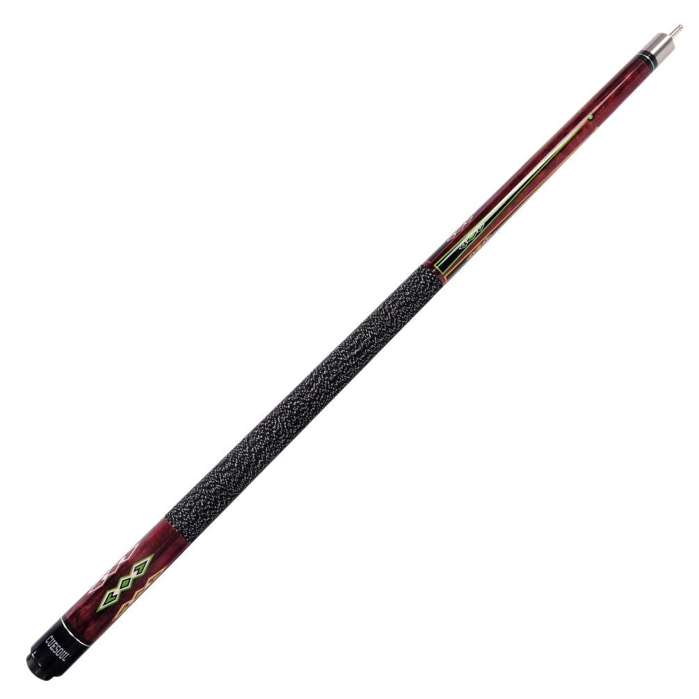 CUESOUL 58" Canadian Maple Pool Cue Stick | 13mm Tip & Irish Linen Wrap