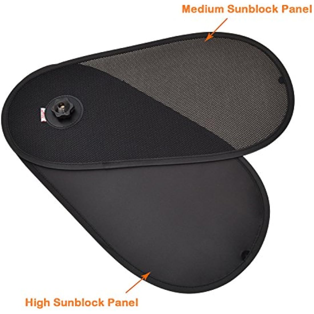 TFY Car Window Sun Shade Protector - Mesh UV Blocker for Baby & Kids