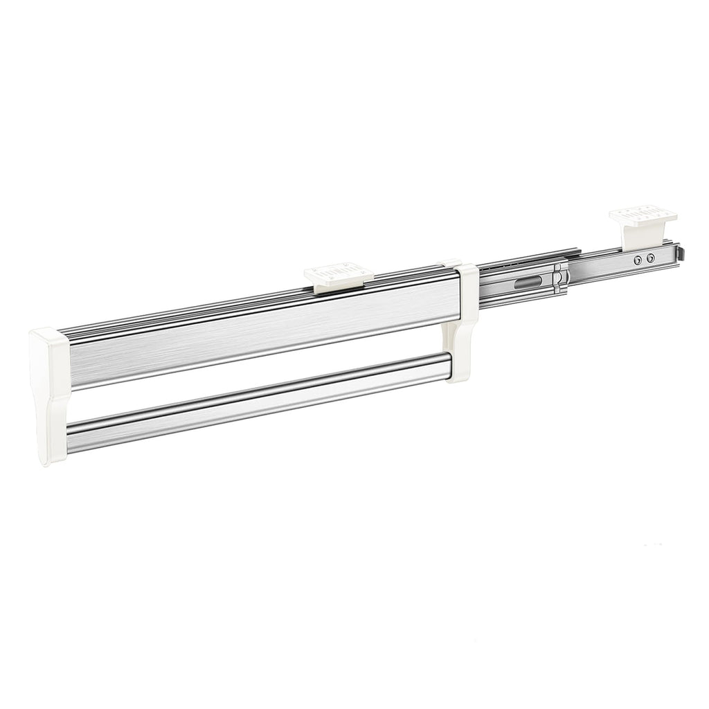 MAFAGE Pull Out Clothes Hanger Rod | 347mm Adjustable Wardrobe Rail