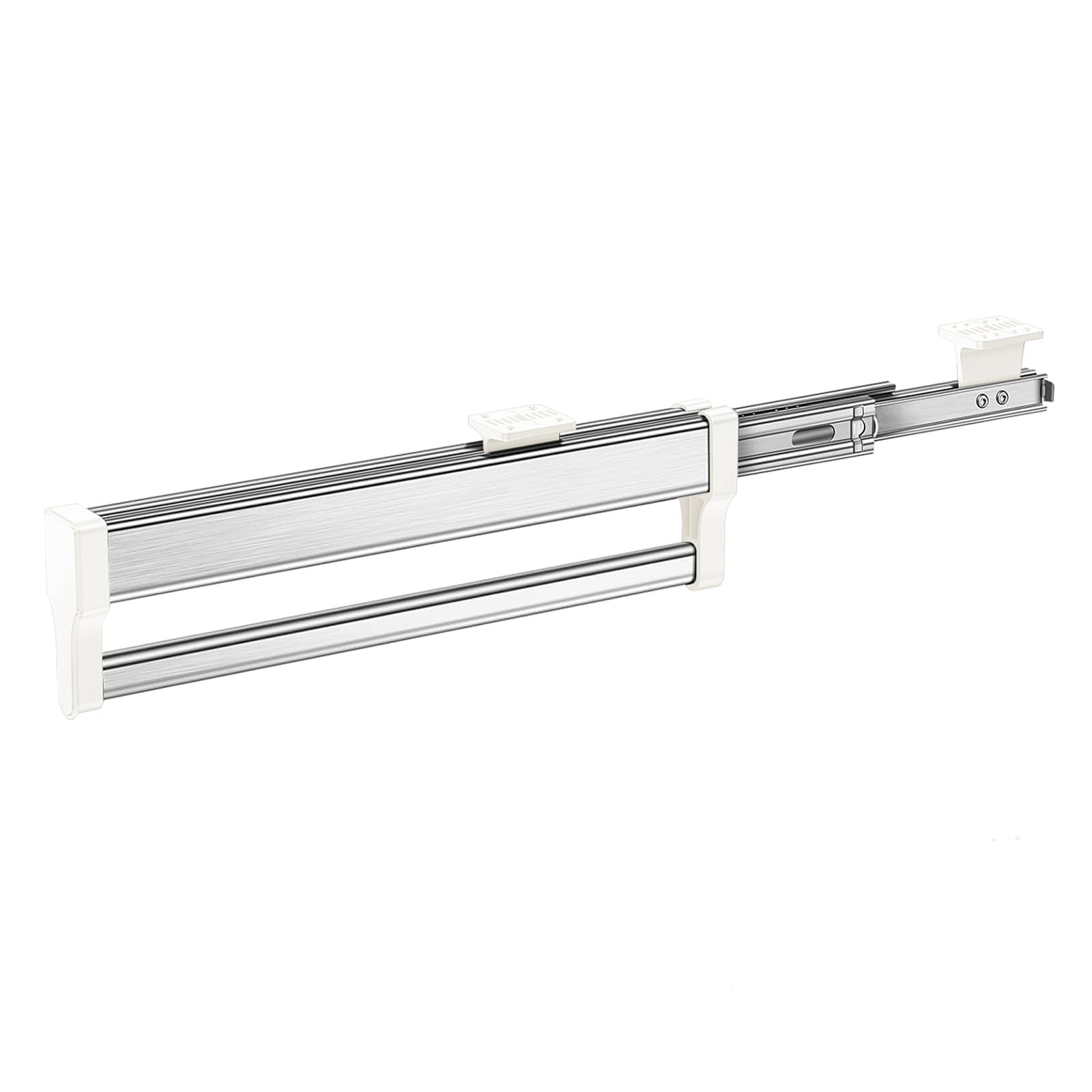 MAFAGE Pull Out Clothes Hanger Rod | 347mm Adjustable Wardrobe Rail