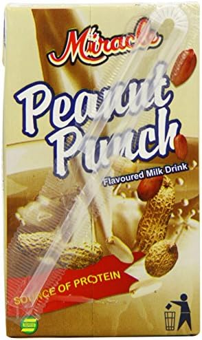 Miracle Peanut Punch Milk Drink - Nutritional Supplement (Pack of 24)