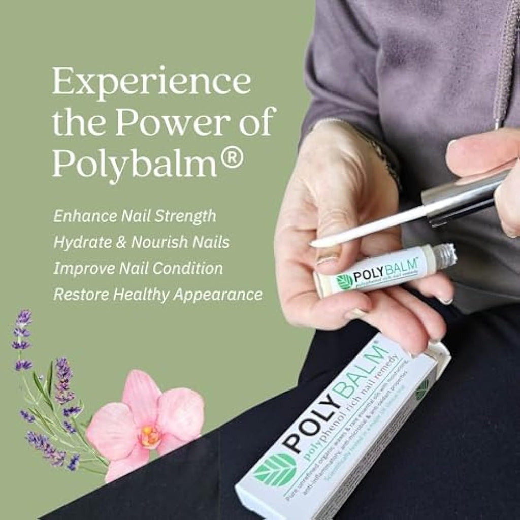 Polybalm Nail Health Treatment Balm | Natural Plant-Based Repair