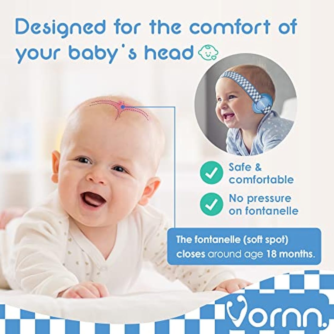 VORNN Baby Ear Defenders | Noise Cancelling Headphones 0-36 Months