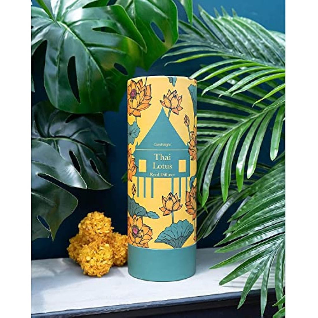 Thai Lotus Glass Reed Diffuser Set - 150ml Home Fragrance