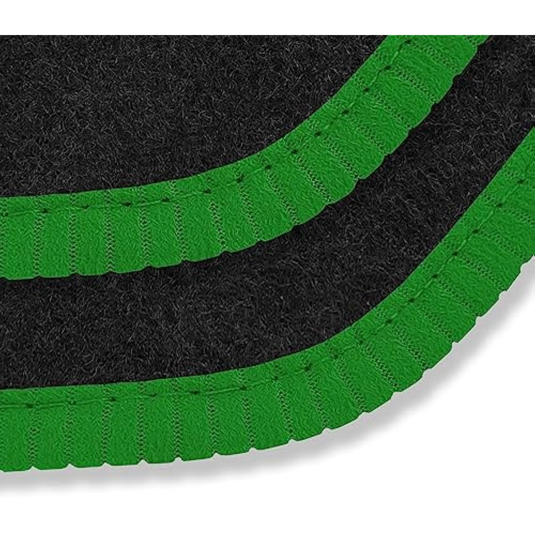 Jolof Store Volvo V70 XC70 S80 2007-2016 Tailored Car Mats - Black Carpet