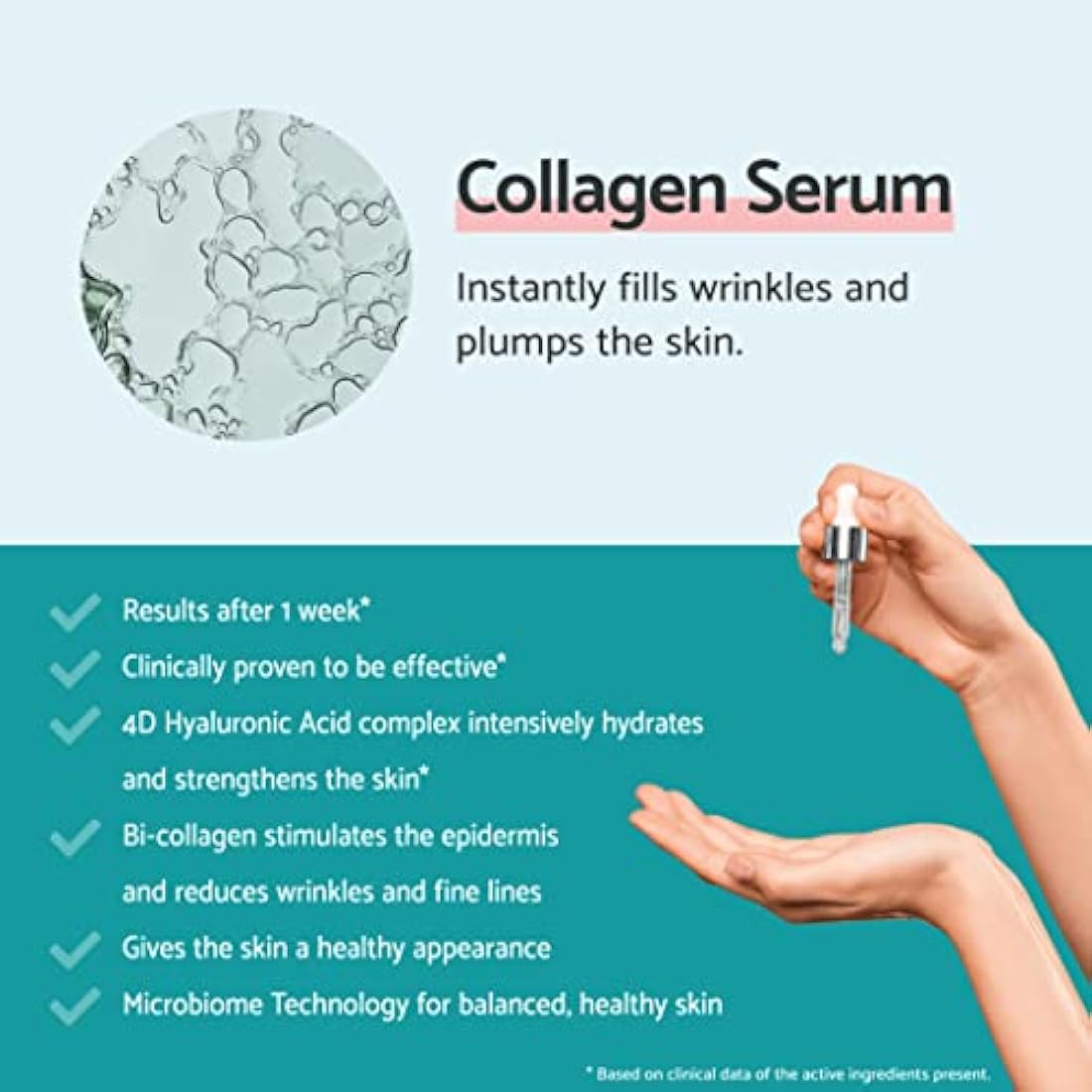 Remescar Collagen Face Serum – Firming Hyaluronic Acid Treatment 30ml