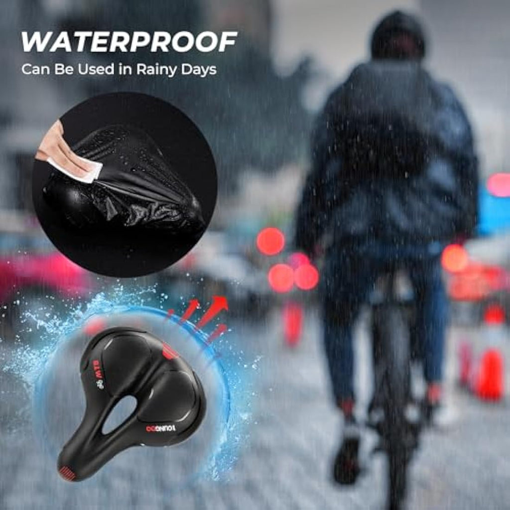 YOUNGDO Gel Bicycle Saddle | Ergonomic Shock-Absorbing Bike Seat