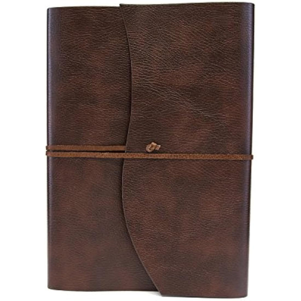 Tivoli Liscio A4 Recycled Leather Journal – Handmade Italian Notebook
