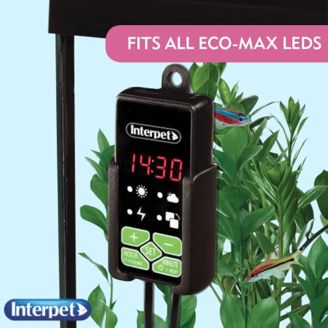 Interpet Eco-Max LED Lighting Digital Controller | Sunrise & Sunset