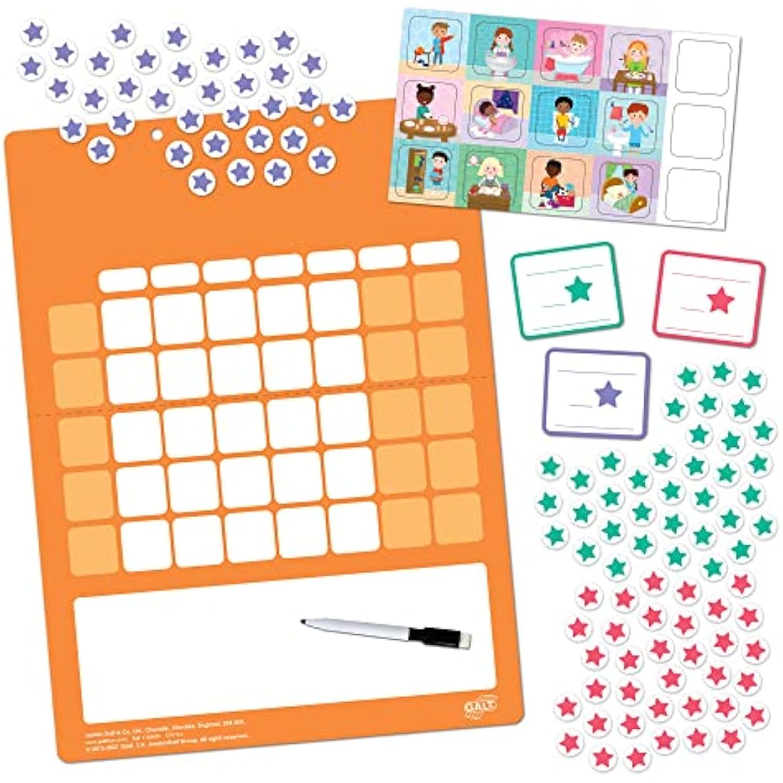 Galt Magnetic Reward Chart – Educational Behavior Tracker for Ages 3+