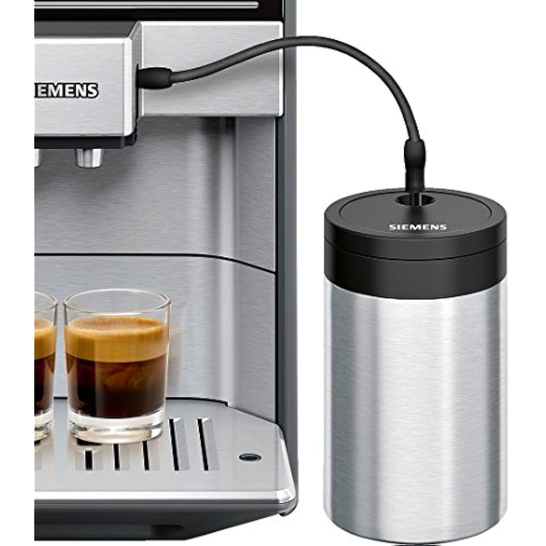 Siemens TZ80009N Insulated Milk Container – 0.5L Stainless Steel