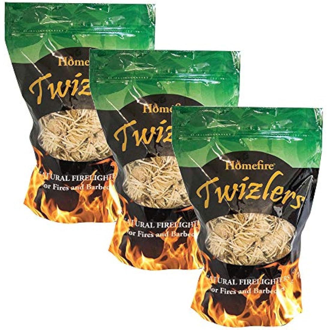 Jolof Store Natural Firelighters – 3 x 300g Odourless BBQ Stoves