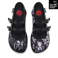 Hot Chocolate Design Death Stalks Gothic Mary Jane Flats – Vegan Shoes