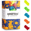 MAGICYOYO 50 Pack Yoyo Strings | 100% Polyester Replacement - Rainbow Colors
