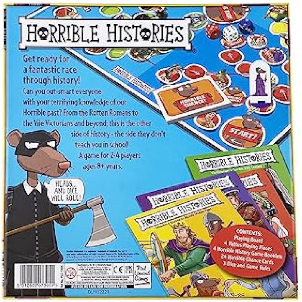 Horrible Histories Board Game – Educational Family Trivia & Charades