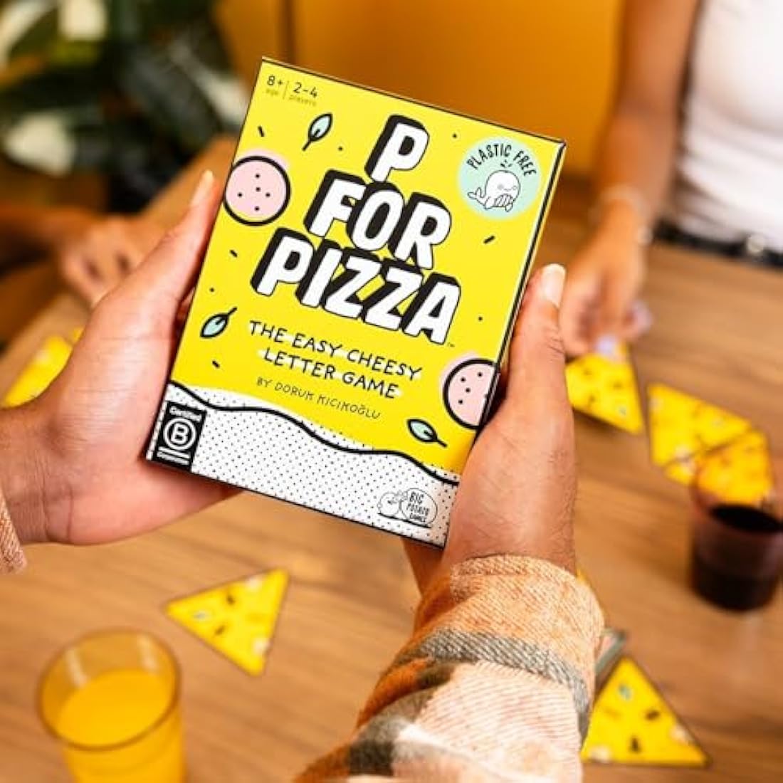 Big Potato P for Pizza Word Game – Fast-Paced Family Card Game