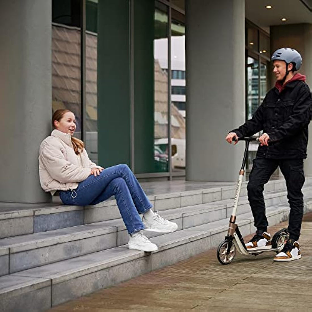 HUDORA BigWheel 205 Advanced Scooter – Foldable Aluminium Kick Scooter