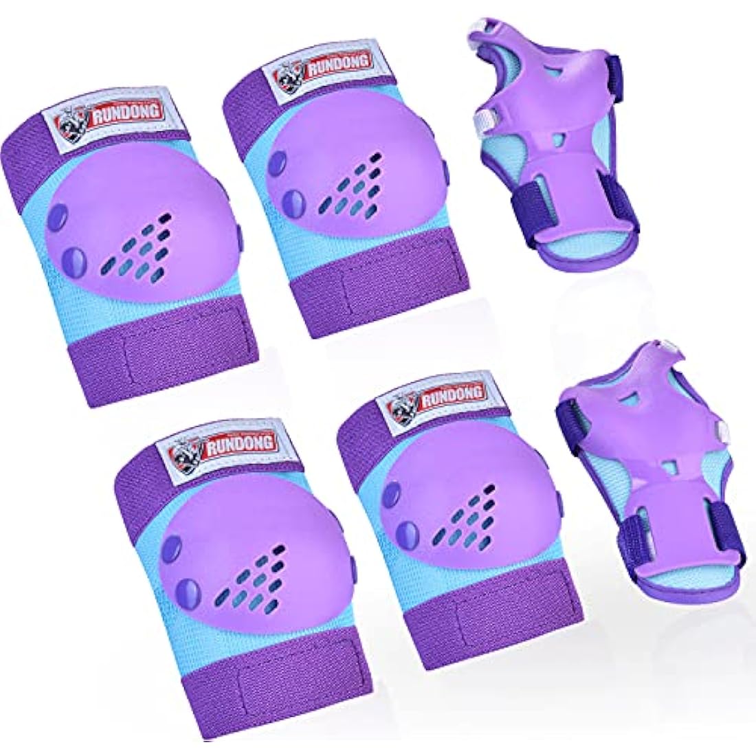 Jolof Store Kids Protective Gear Set – Knee Elbow Wrist Pads for 3-15