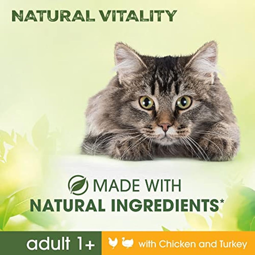 Perfect Fit Adult 1+ Dry Cat Food - Chicken & Turkey - 3 x 2.4kg