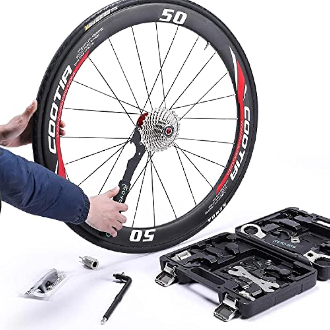 CYCLISTS 27-Piece Bicycle Repair Kit – Portable Bike Tool Set with Case