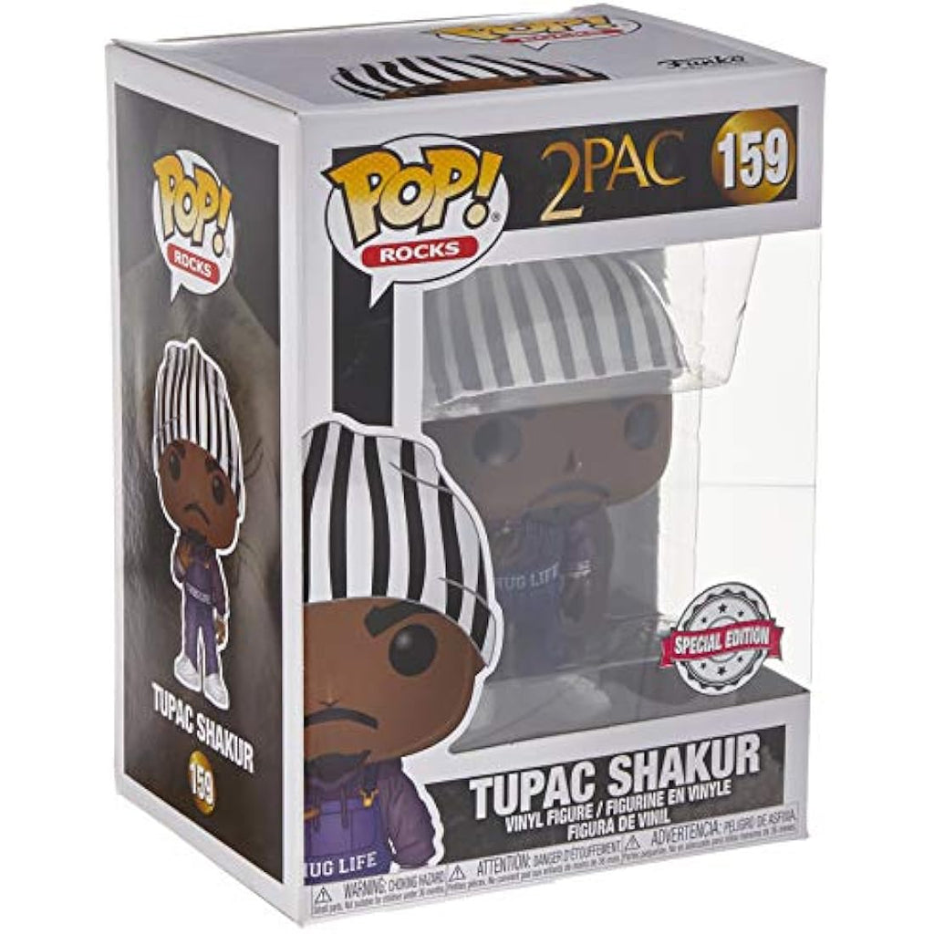 Funko POP! Rocks: Tupac Shakur (Thug Life) Vinyl Figure #159