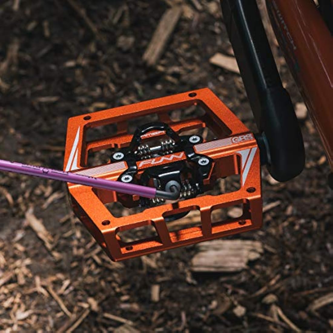 Funn Mamba MTB Clipless Pedals – Double Sided SPD Compatible Alloy