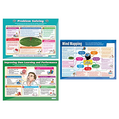 Jolof Store Functional Skills & Life Skills Posters - Set of 10 A1 Charts