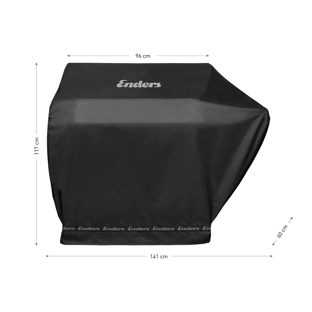 Enders Boston Black 6 KR Turbo Weatherproof Gas Barbecue Cover