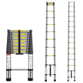 Multibao 4.4M Telescopic Ladder | 14.5FT Aluminium Extendable DIY Tool