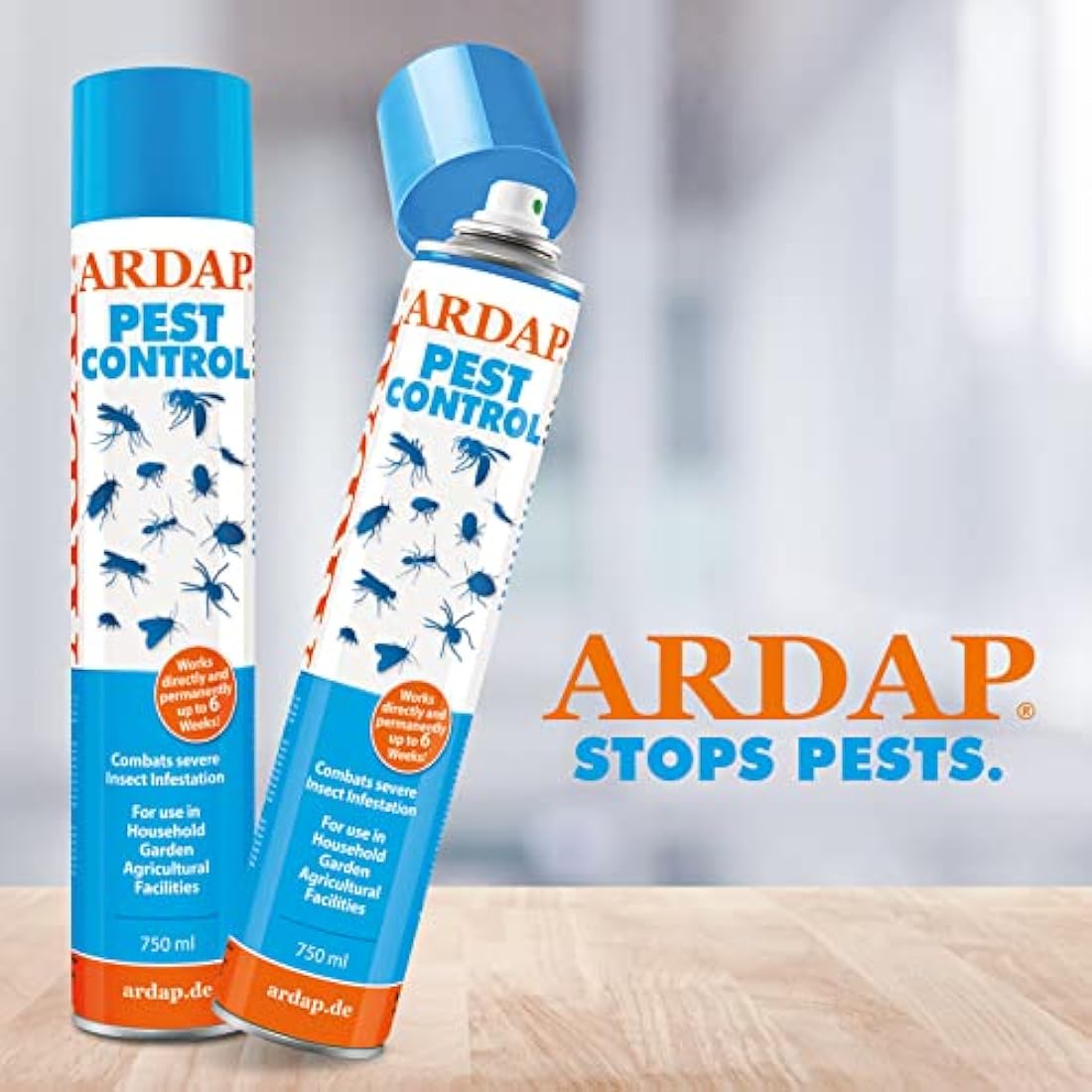 ARDAP Pest Control Spray 750ml – Long-Term Insecticide & Fly Killer