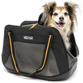 Kurgo Explorer Dog & Cat Carrier – Waterproof Bottom Travel Bag, Black