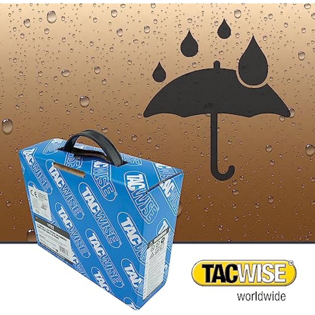 Tacwise 3.1/90mm Extra Galvanised Framing Nails | Ring Shank | 1600 Pack