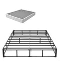 VEVOR Queen Box Spring | 9 Inch Heavy Duty Metal Mattress Foundation
