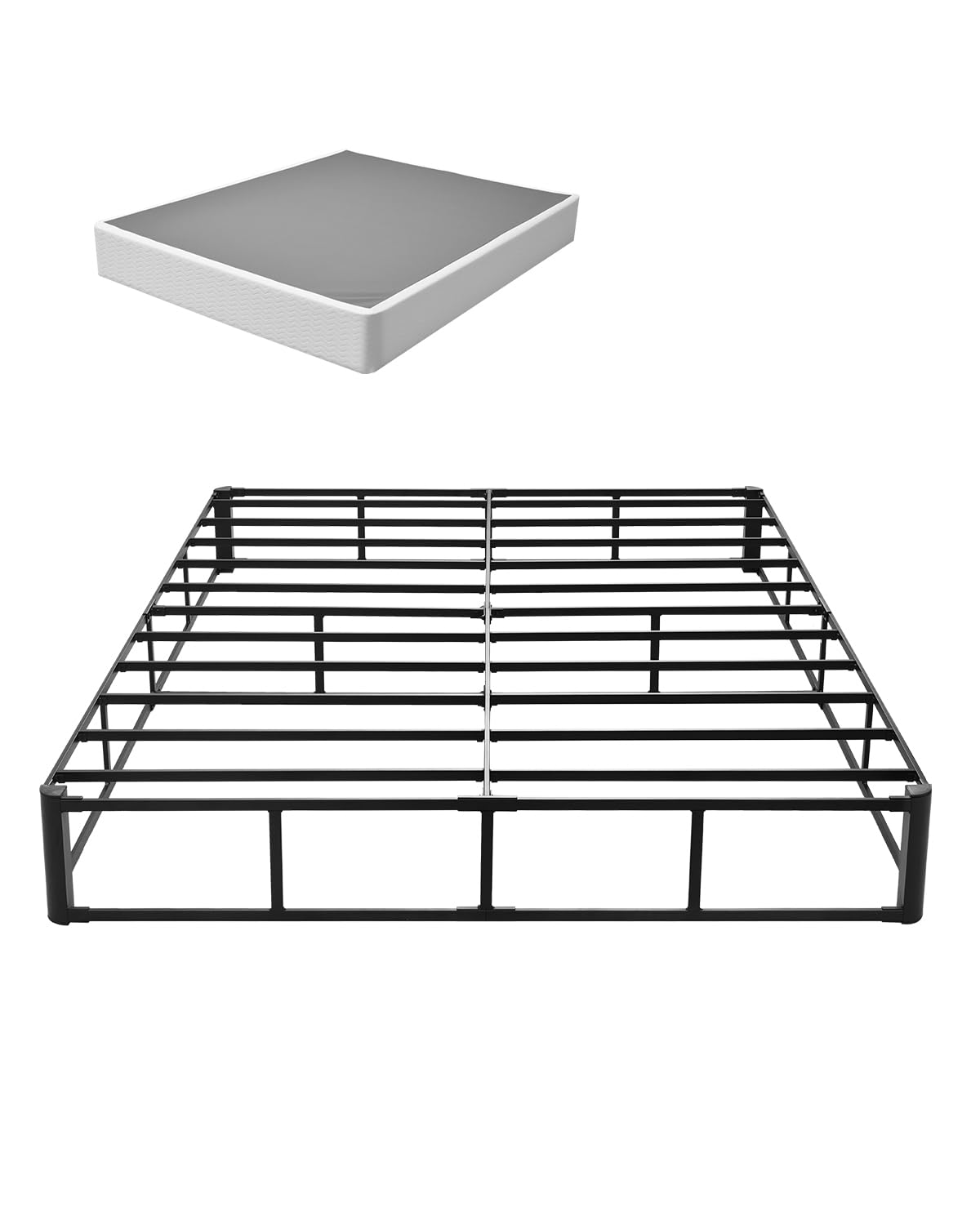 VEVOR Queen Box Spring | 9 Inch Heavy Duty Metal Mattress Foundation