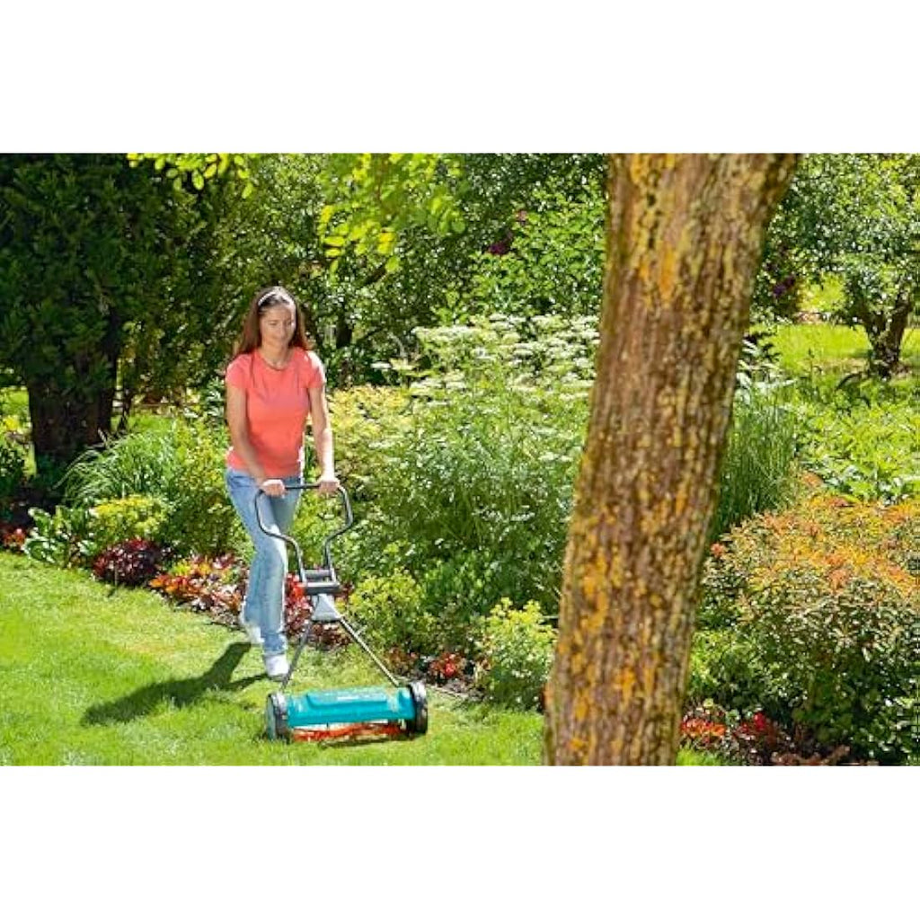 Gardena 400 Hand Cylinder Reel Mower – Manual Push Lawnmower